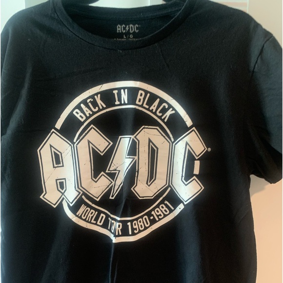 AC/DC Tops - Large AC DC